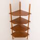 Italian mid-century corner wall unit, 1970s