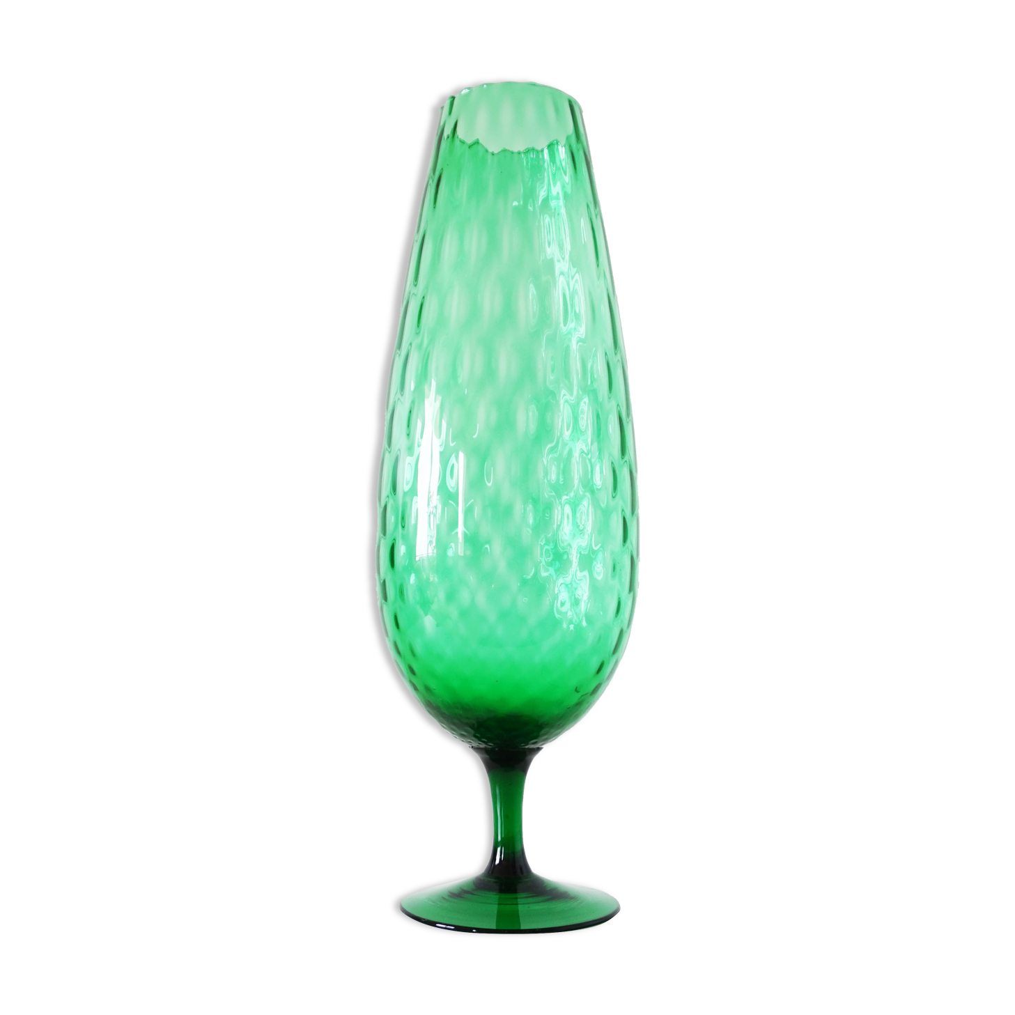 Green Empoli Italian Vase