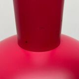 Red pendant lamp model 728 Danish mid-century by Horn, 1960s.