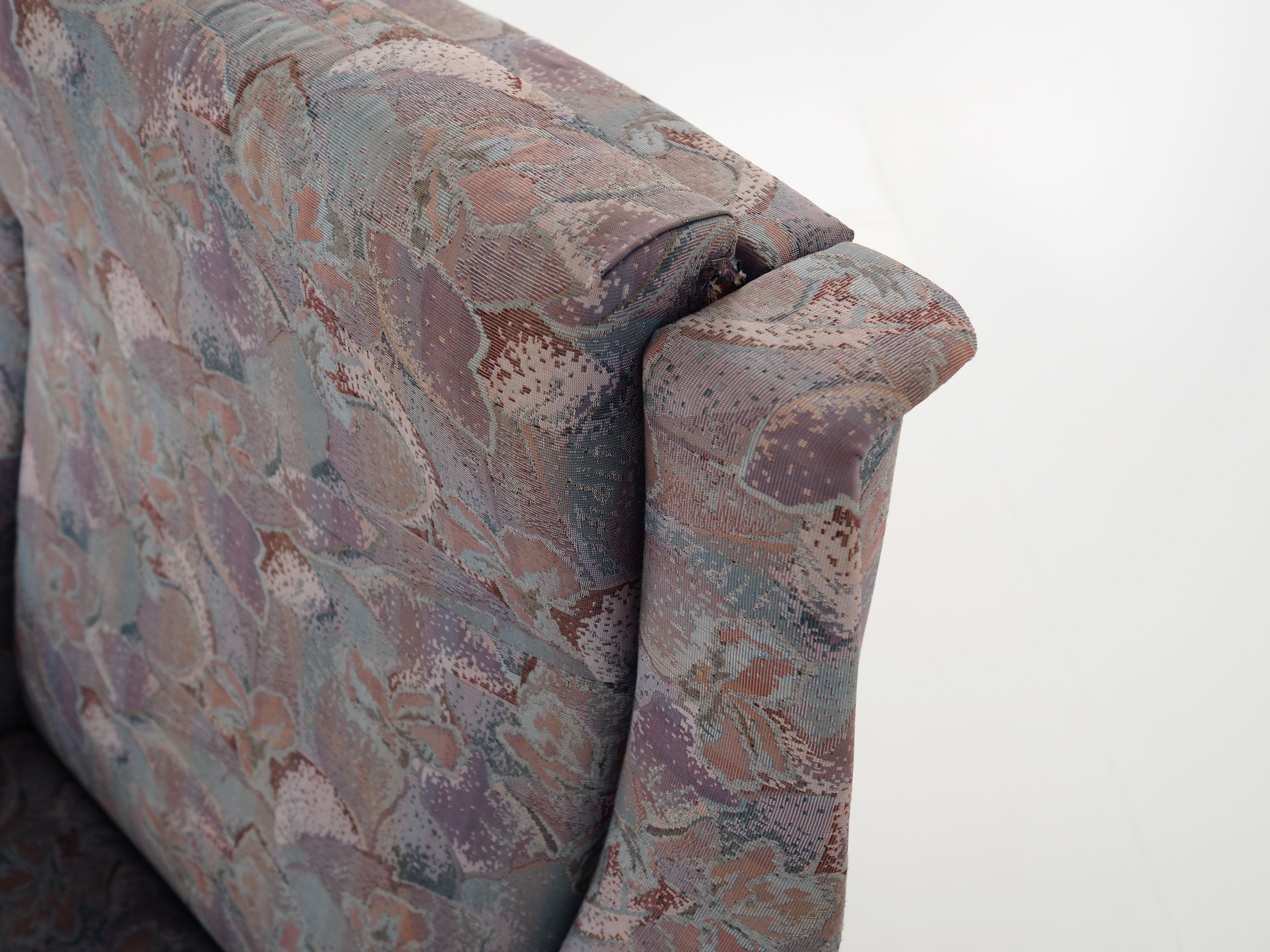 Armchair with beech legs, design 1970s