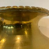 Vase with hammered copper neck XX century