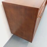 Vintage Swiss Teak Scandinavian style sideboard in teak from the 60s