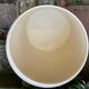 Space Age waste paper basket in beige PVC signed Makio Hasuke for Gedy Italia 1970