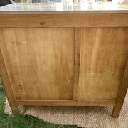 Compass leg chest of drawers