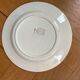 Ceranord St Amand flower dessert plates