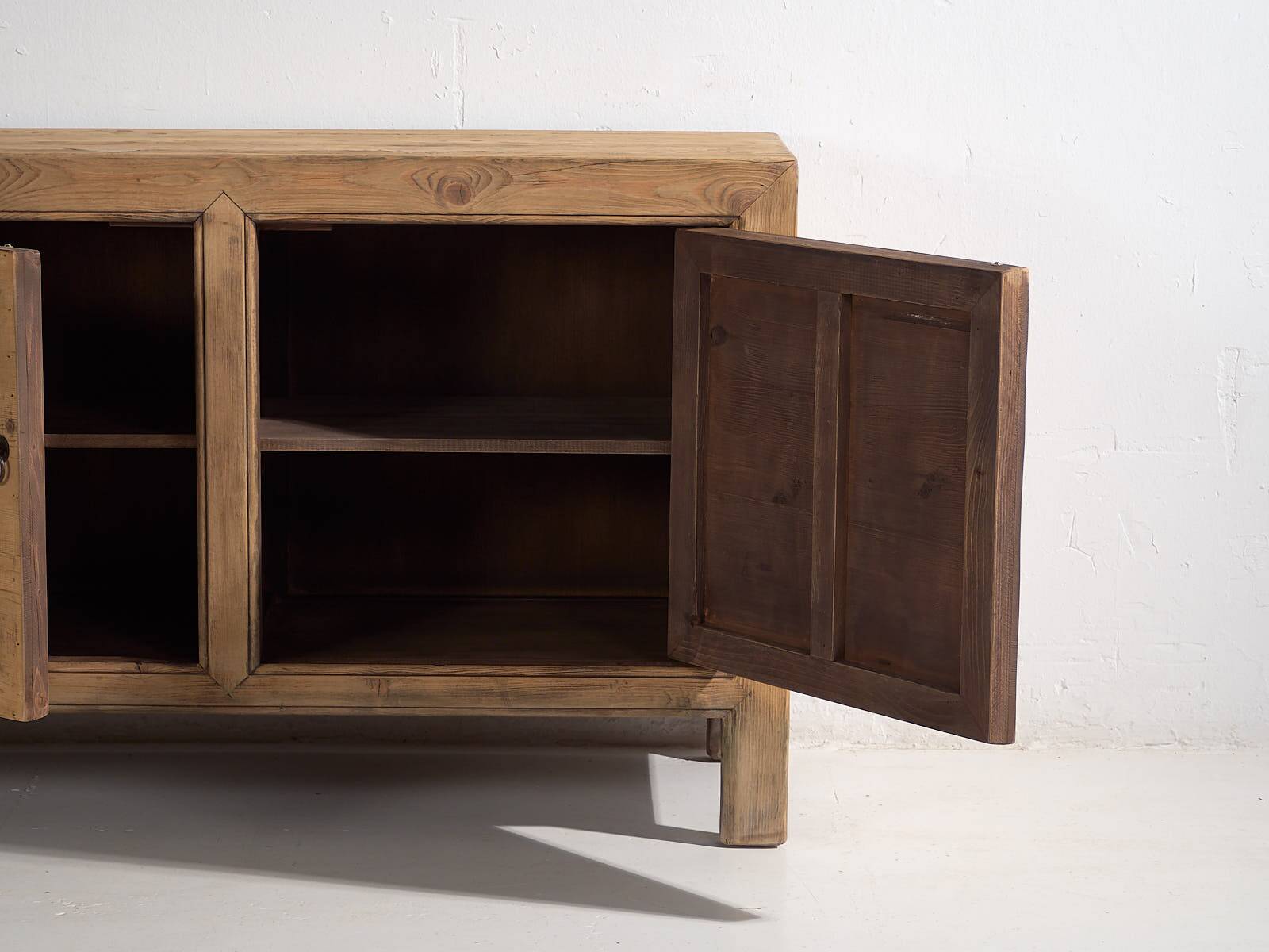 Antique solid wood sideboard (c.1900) #18