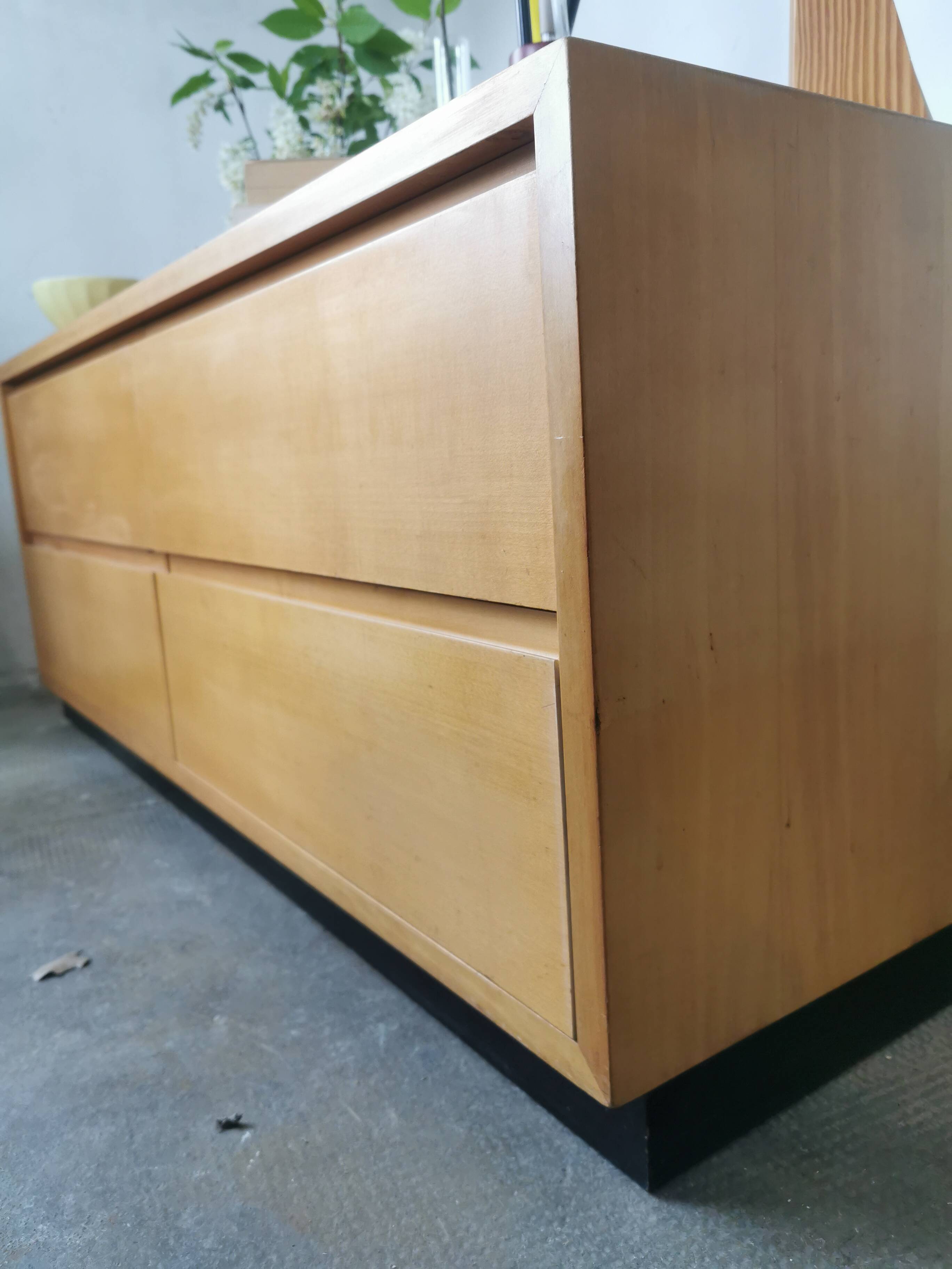 MK Mobel chest of drawers in elm from the 70s