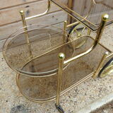 Vintage dessert with gilded wheels