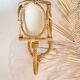 Vintage rope wall light Audoux and Minet