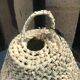 Suspension osier crocheté