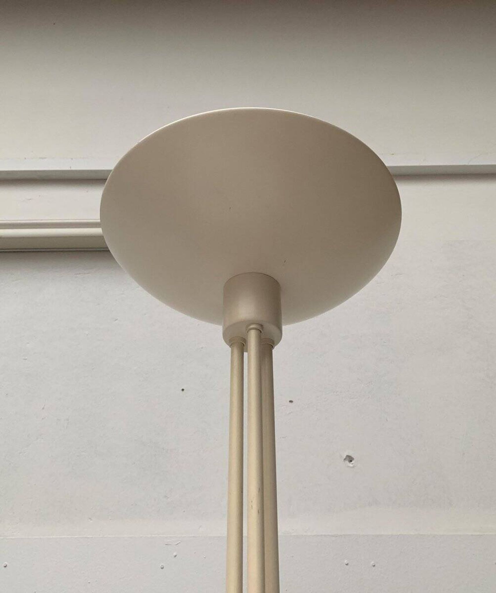 Lampe sur pied minimaliste allemande de l'ère spatiale de Cosack