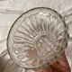 Paire de bougeoirs en verre flacons roger gallet