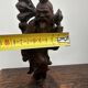 Carved wooden sculpture "Chinese peasant", early 20th century.