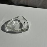 Small triangular glass ashtray France Reims
