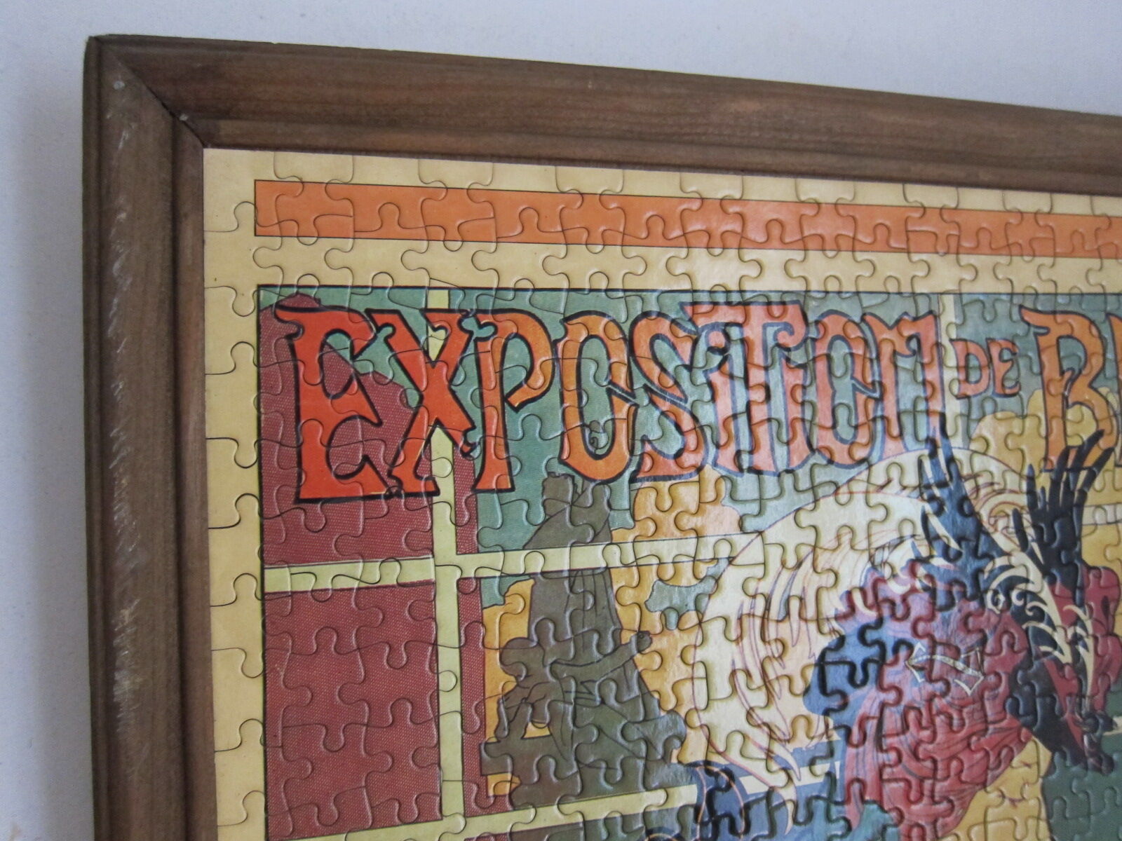 Art Nouveau puzzle Exhibition of white Monday, January 31 clichy Henry Thiriet