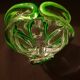 Crystal ashtray bowl in Murano style