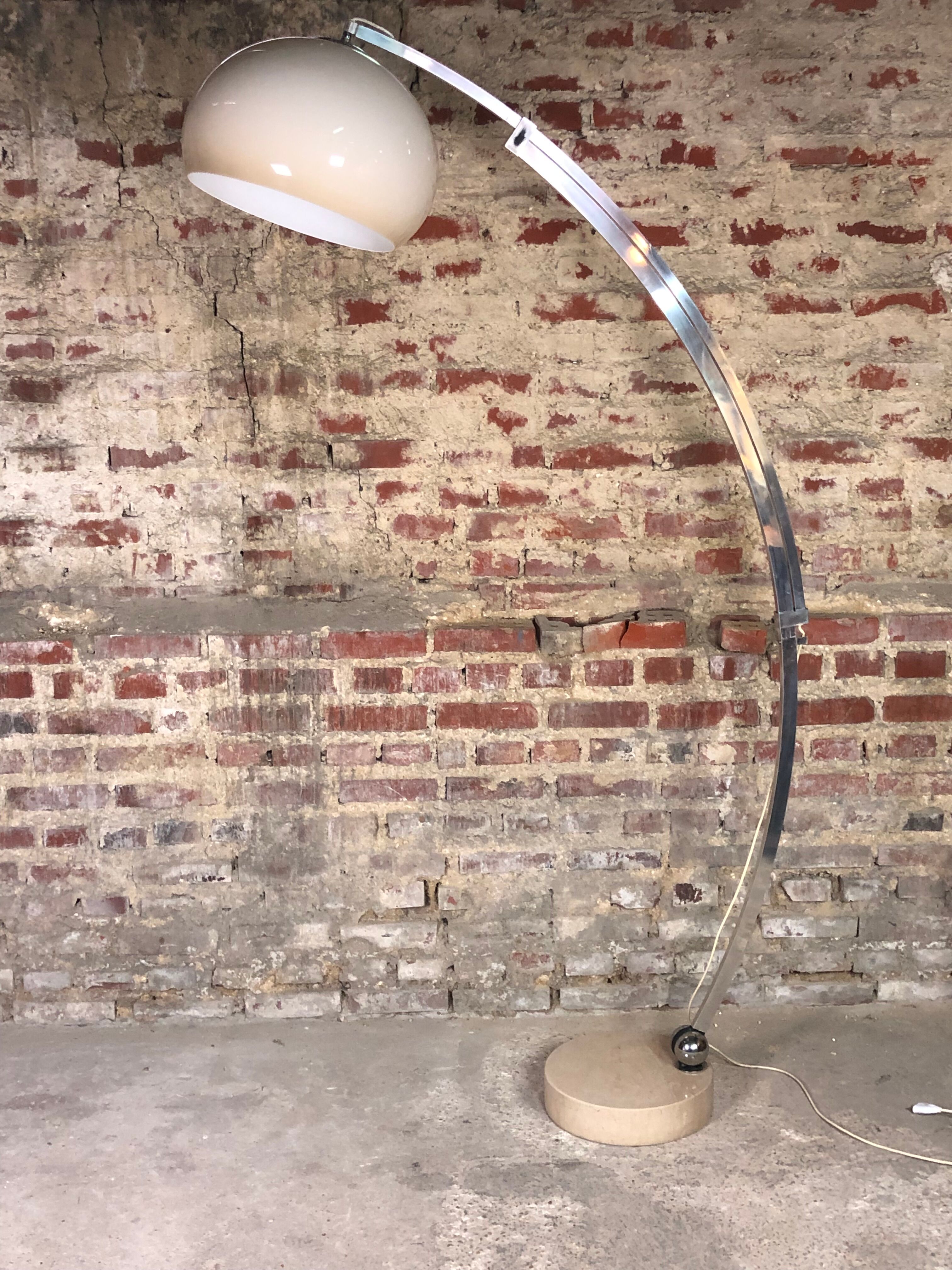 Vintage 70's arc floor lamp