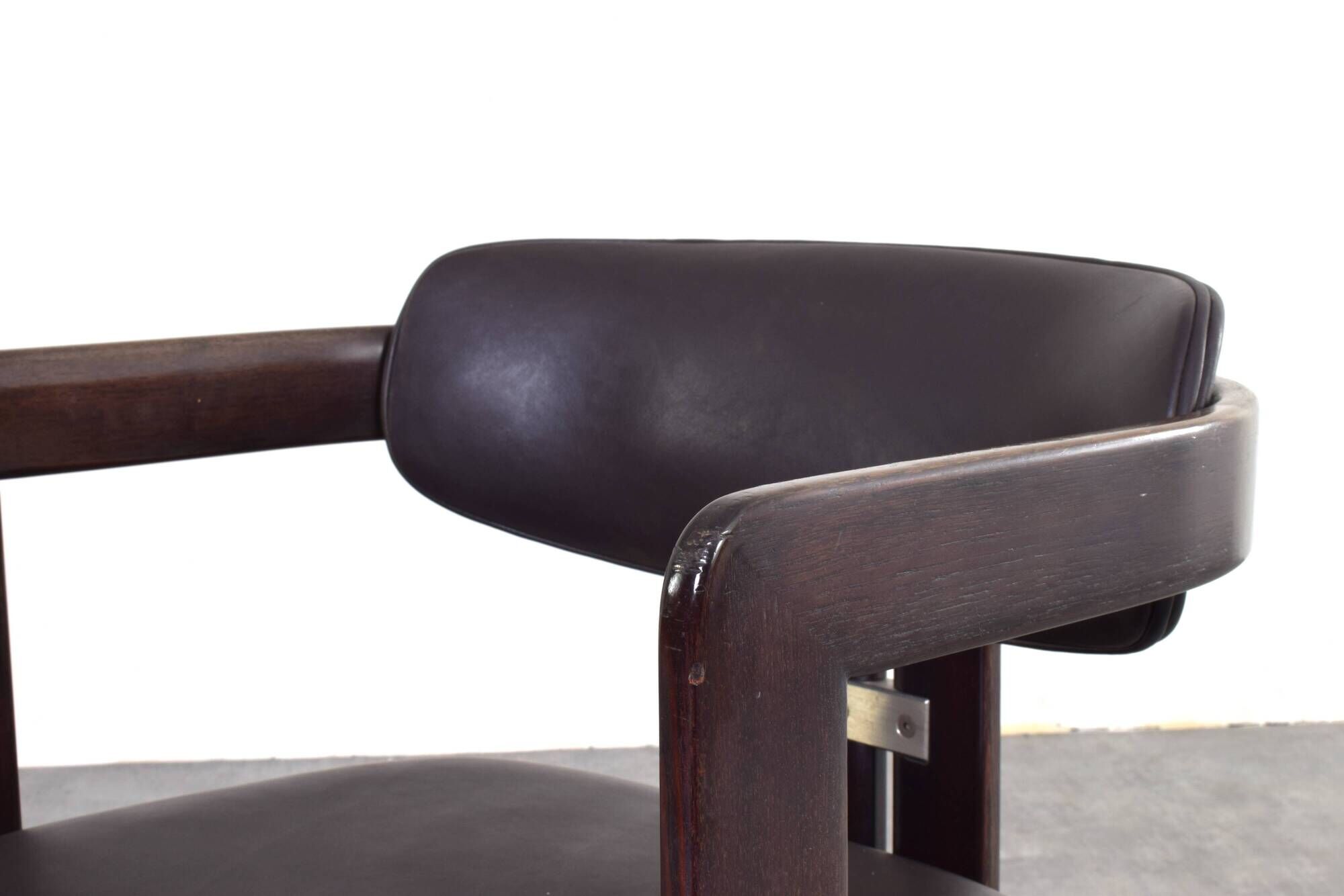 Chaises Pamplona par Augusto Savini pour Pozzi, années 1960, ensemble de 3