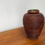 Vase from the Schamotte series, German brutalism from the mid-century by Spara Keramik, 1960s.