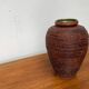 Vase de la série Schamotte brutalisme allemand du milieu du siècle par Spara Keramik, années 1960
