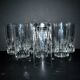Set of 8 AVIGNON juice or whisky longdrink glasses in Saint-Louis crystal 16cm Ht