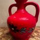 Vintage 1960s ceramic amphora vase H 27 cm
