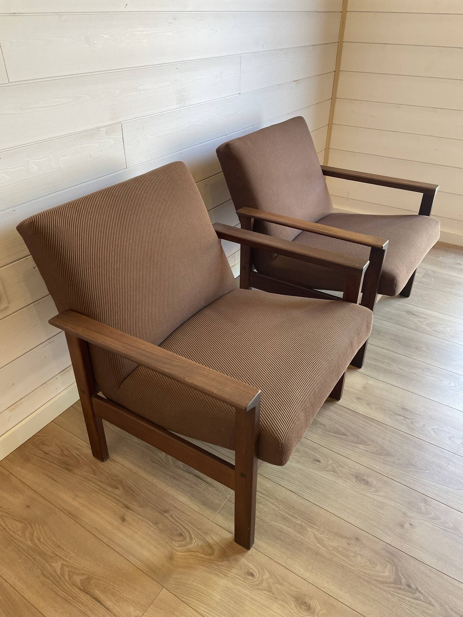 Paire de fauteuils – Yngve Ekström, Pastoe, Pays-Bas 1960