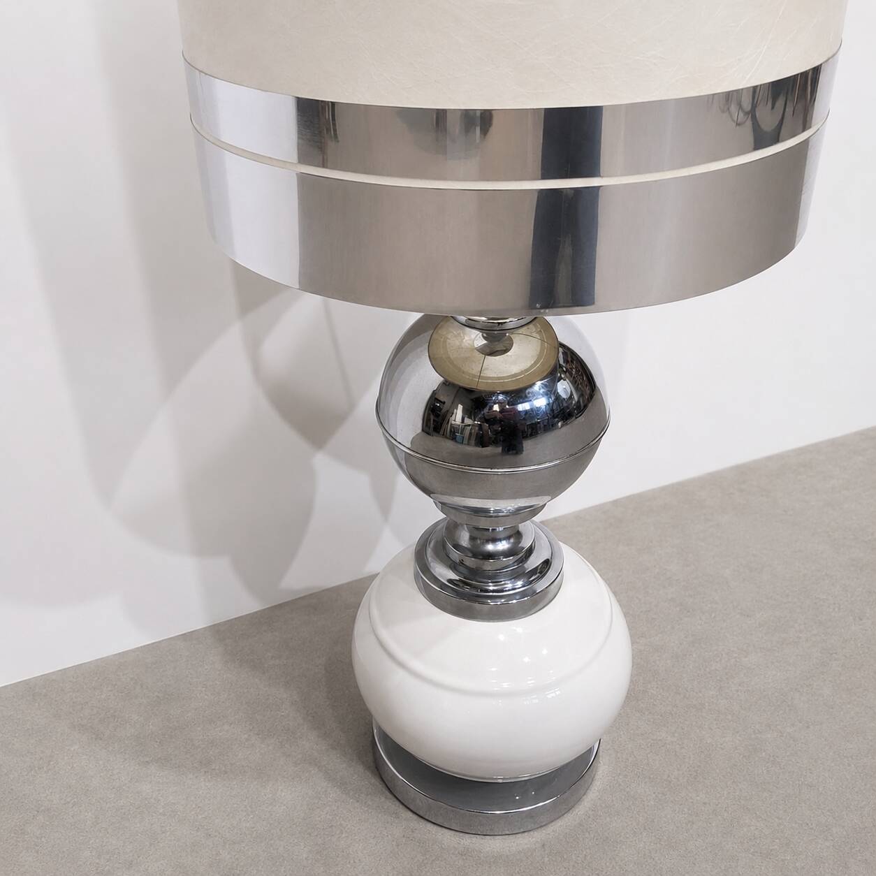 Large vintage Space Age lamp from the 70s.