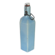 Blue glazed stoneware bottle