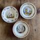 19th Century Plates Popular Faience Moulin des Loups & Hamage