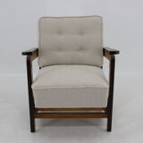 1930's unique cubist armchair, Czechoslovakia