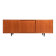 Danish teak sideboard with three sliding doors, 1960s/1970s