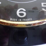 Black bakelite pendulum, bayard brand, 50s