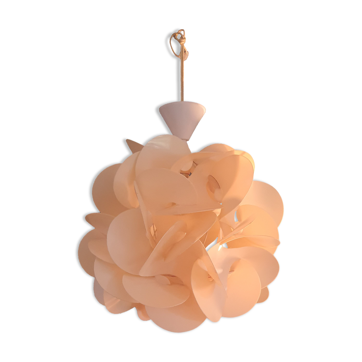 Raoul Raba hanging lamp 1968