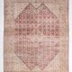 Old Antique 1955s Red Persian Heriz Rug, 274x378Cm