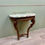 Louis xvi style oak wall console xix eme century
