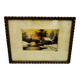 Aquarelle nature morte signé