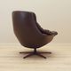 Leather swivel chair, Danish design, 1960s, designer: H.W. Klein, manufactu