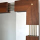 Mid 20th century wall mirror by Glass & Tra, Sweden 1960s - 120x80cm