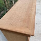 Louis Philippe sideboard renovated in raw cherry wood