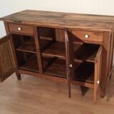 Base de commode en pin de campagne, sud de l'Italie, fin du XIXe siècle