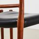 Ensemble de 4 chaises de salle à manger modèle 82 par Niels Otto Moller pour JL Mollers, 1971