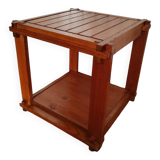 Vintage pine side table