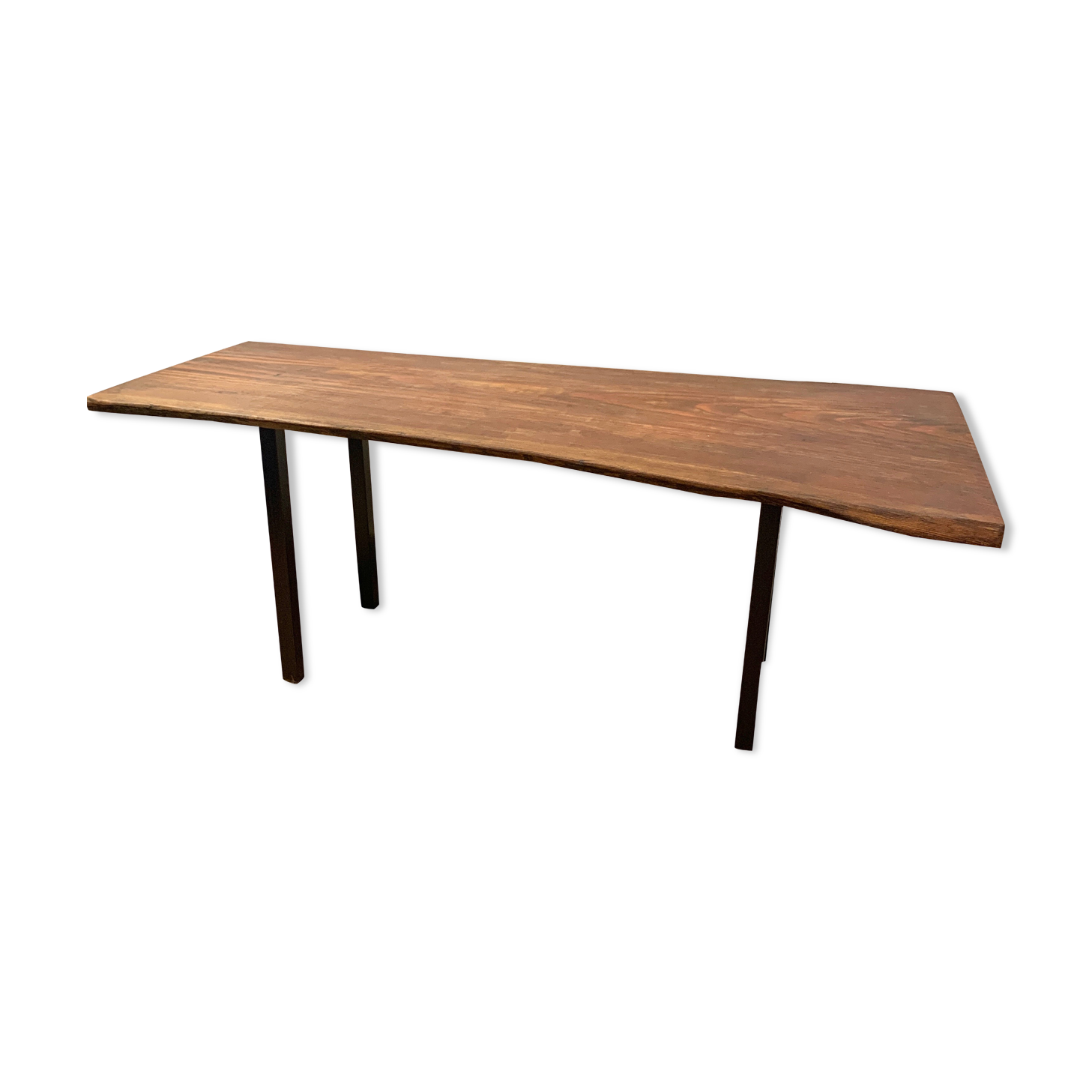 1950 free-form wooden coffee table