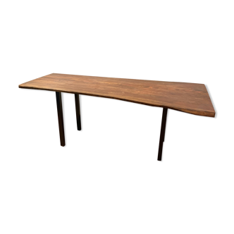 1950 free-form wooden coffee table