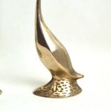 Couple of brass geese