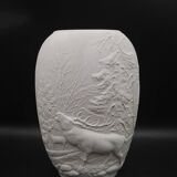 Royal Porzellan Germany KPM Bavaria Biscuit Porcelain Vase