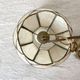 Vintage suspension in mother-of-pearl and brass