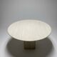 Round dining table by Claude Berraldacci. 1990s. France.