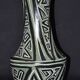 Ceramic vase by Jean Laforgue – modernist geometric decor
